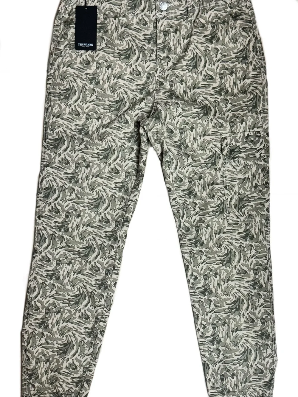 True Religion Jogger Camo Cargo Sn Abstract Camo Cargo Pants M 34 x 30